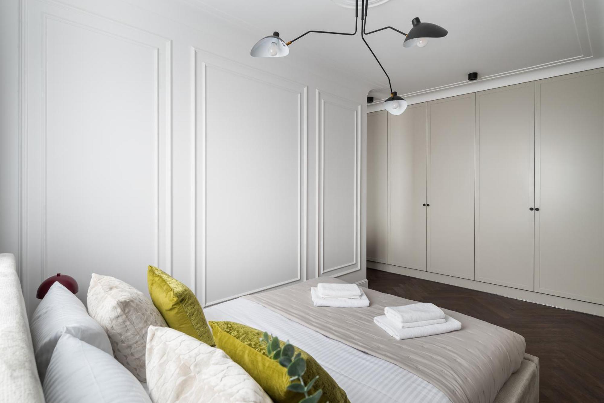 ורשה City Centre Deluxe Apartment מראה חיצוני תמונה