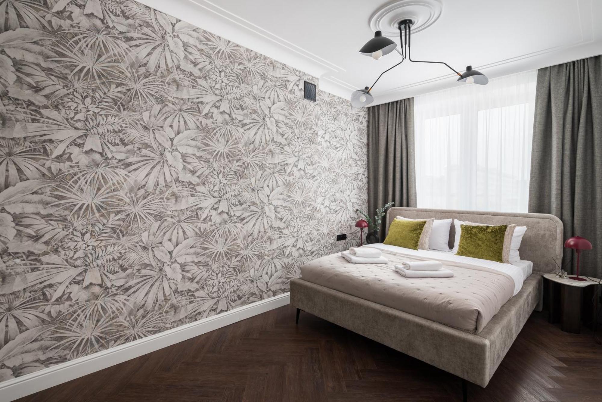ורשה City Centre Deluxe Apartment מראה חיצוני תמונה